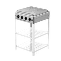 موقد بوتجاز غاز 4 عين غطاء كامل