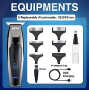 مكينة حلاقةvgr بشاشة الكترونية