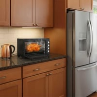 فرن كهربائي دوتس 45 لتر – أسود مع شواية وملحقات، 2...