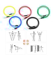 طقم حبال مقاومة 17 قطعة