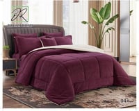 مفرش دريم مخمل فرو – نفرين (7 قطع)