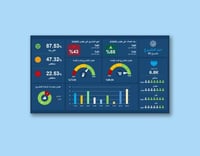 قالب بوربوينت احصائيات