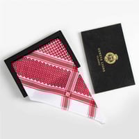 شماغ جينيفا ليونز احمر كلاسيك