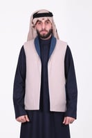 سديري دبل فيس كحلي مع بيج