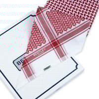 شماغ بنتلي احمر كلاسيك غامق دم الغزال B10 *