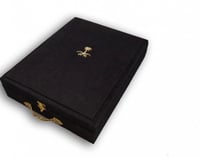 مشلح الفخامة - اسود ذهبي