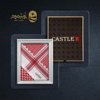 شماغ احمر كاستل الياقوت 3