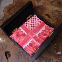 شال نقشة شماغ سوبر ترمة يدوي