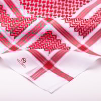 عرض ثلاثة أشمغة فلانتو (2 شماغ احمر +شماغ ابيض)