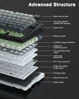 كيبورد AULA F75 PRO 75%
