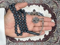 سبحة بكلايت إسمنتي طربزونة فضة