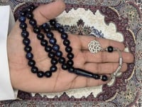 سبحة بكلايت أسود نجمي طربزونة