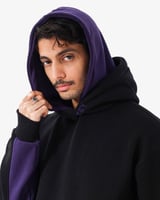 Black Purple Hoodie
