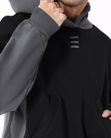 Black Grey Hoodie