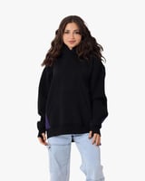 Black Purple Hoodie
