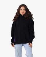 Black Purple Hoodie