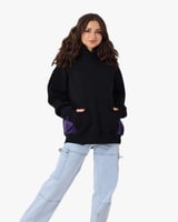 Black Purple Hoodie
