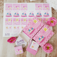 ستيكرات توزيعات مولوده