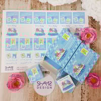 ستيكرات توزيعات مولود