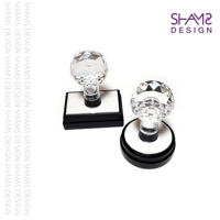 ختم كرستال ذاتي التحبير