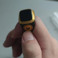 خاتم تسبيح ذكي معدن STEEL مقاس 18