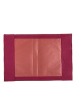 غلاف (تلبيس) جلد عليه اسماء الله الحسني مقاس 14×20