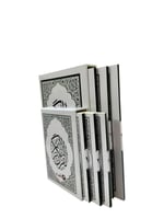 مصحف (3 اقسام) جوامعى 20×28 داخل علبه سلفان (مجمع)...