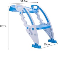 مقعد تدريب الأطفال على قضاء الحاجة مع سلم ومقابض -...