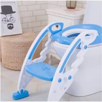 مقعد تدريب الأطفال على قضاء الحاجة مع سلم ومقابض -...