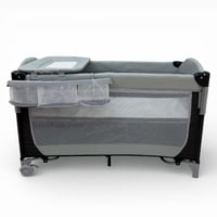 سرير ومحبس متعدد المواصفات مع طاولة غيار وناموسية