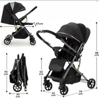 عربية الطيارة ذات الاتجاهين بتصميم ذكي قابلة للطي...