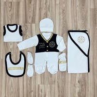 طقم مواليد يوم التأسيس 7 قطع