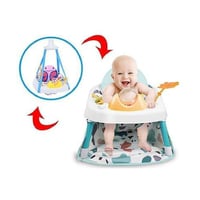 كرسي طعام 2 في 1 للأطفال مع طاولة وأرجوحة قابلة لل...