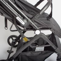 عربة أطفال خفيفة للسفر اتجاهين - اسود