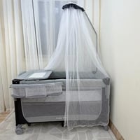 سرير ومحبس متعدد المواصفات مع طاولة غيار وناموسية