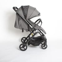 عربة أطفال خفيفة للسفر اتجاهين - رمادي