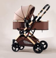 عربية اطفال فاخرة - ثنائية الاتجاه وقابلة للطي