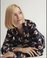 بجامه نسائي كحلي كاروهات بنقشة دببه