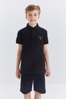 طقم اولاد اسود 3-9 سنوات