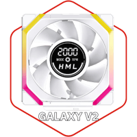 GALAXY V2 digital fan white output