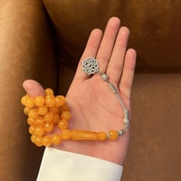 سبحة بكلايت زعفراني