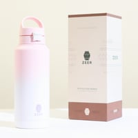 حافظة ماء كبيرة 945 مل لون وردي