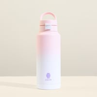 حافظة ماء كبيرة 945 مل لون وردي