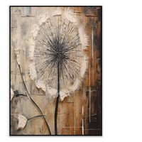 لوحة زهرة الإنتظار لوحة طبيعة.