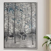 لوحة ظلال بيضاء-لوحات طبيعة.