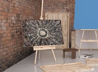 لوحة جدارية تجريدية رقم GMN107