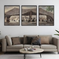 إطلالة المستقبل -لوحات تراثية سعودية.