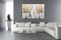 لوحة طريق الذكريات -لوحات طبيعة.