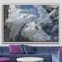 لوحة اتجاهات التجريدية