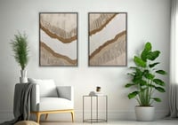 طقم لوحات جدارية .